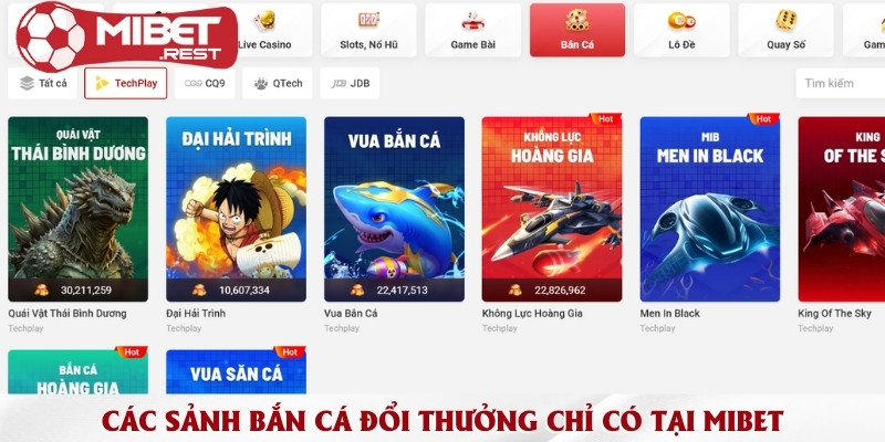 Sảnh bắn cá Mibet - Khám phá thế giới đại dương đỉnh cao 3 cac-sanh-ban-ca-doi-thuong-chi-co-tai-mibet