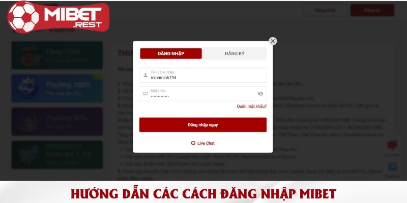 Dễ dàng đăng nhập Mibet trên cả máy tính và di động 1 huong-dan-cac-cach-dang-nhap-mibet