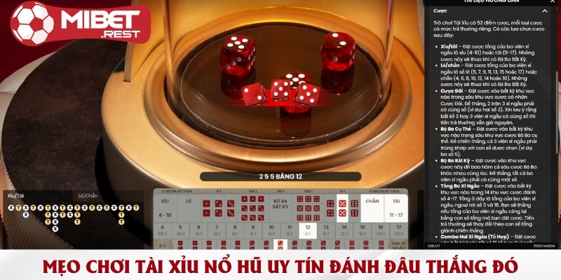 Tài xỉu nổ hũ uy tín - Tổng hợp 3 mẹo chơi đánh đâu thắng đó 3 meo-choi-tai-xiu-no-hu-uy-tin-danh-dau-thang-do