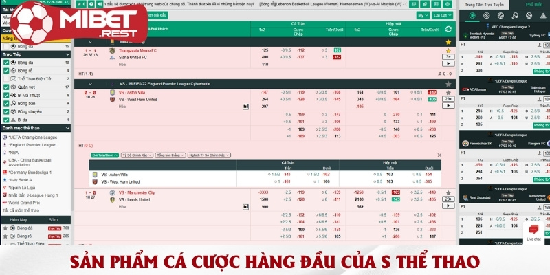S - Sports | Sảnh thể thao đẳng cấp nhất nhà cái Mibet 2 san-pham-ca-cuoc-hang-dau-cua-s-the-thao