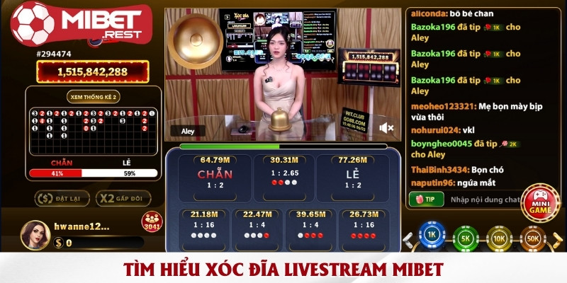 Tận hưởng không khí náo nhiệt trong xóc đĩa livestream 1 tim-hieu-xoc-dia-livestream-mibet