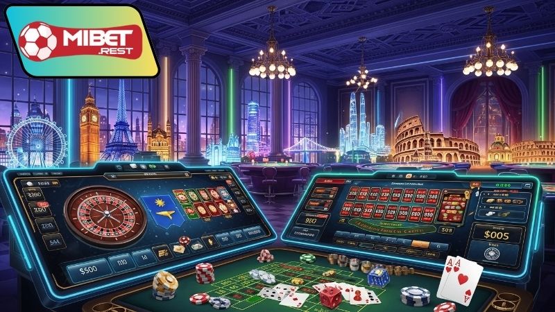 Casino trực tuyến châu Âu - Thế giới giải trí cực đỉnh 1 Các trò chơi casino trực tuyến châu Âu nổi bật tại MIBET
