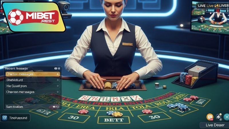 Game bài trực tuyến có live dealer - Trải nghiệm chân thực 3 Hướng dẫn tham gia game bài trực tuyến có live dealer tại MIBET