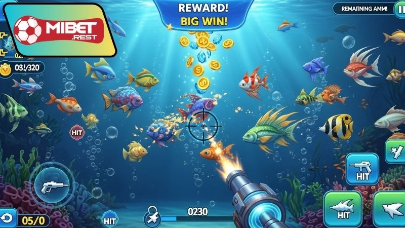 Game bắn cá trực tuyến có thưởng - Trải nghiệm cùng MIBET 1 Ưu điểm khi chơi game bắn cá trực tuyến có thưởng tại MIBET